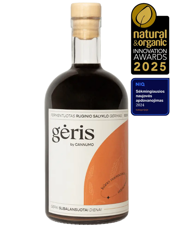 GĖRIS - fermentuotas ruginio salyklo gėrimas