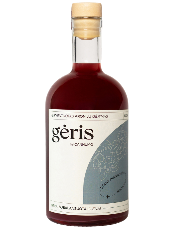 GĖRIS - fermentuotas aronijų gėrimas