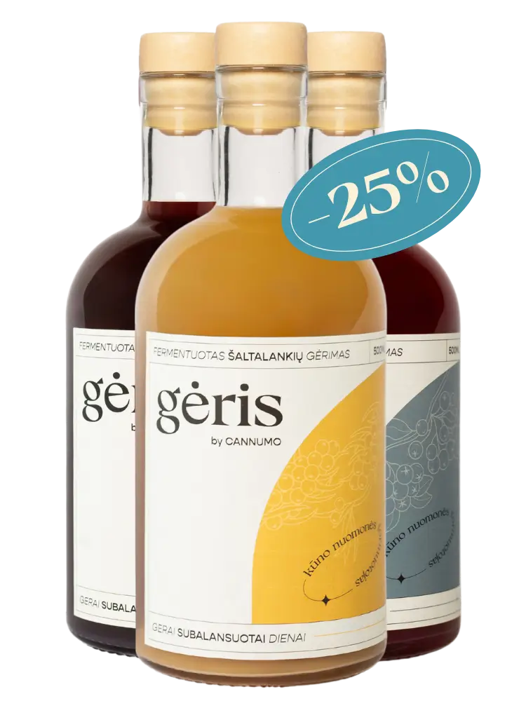 3 x Gėrių Rinkinys