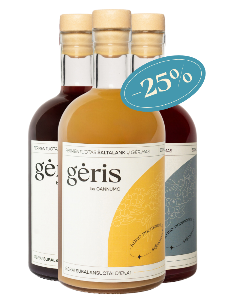 3 x Gėrių Rinkinys