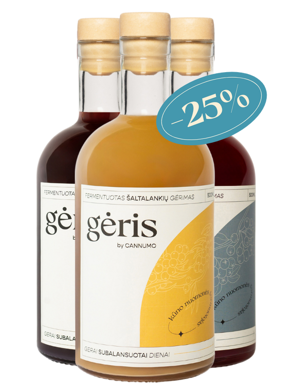 3 x Gėrių Rinkinys