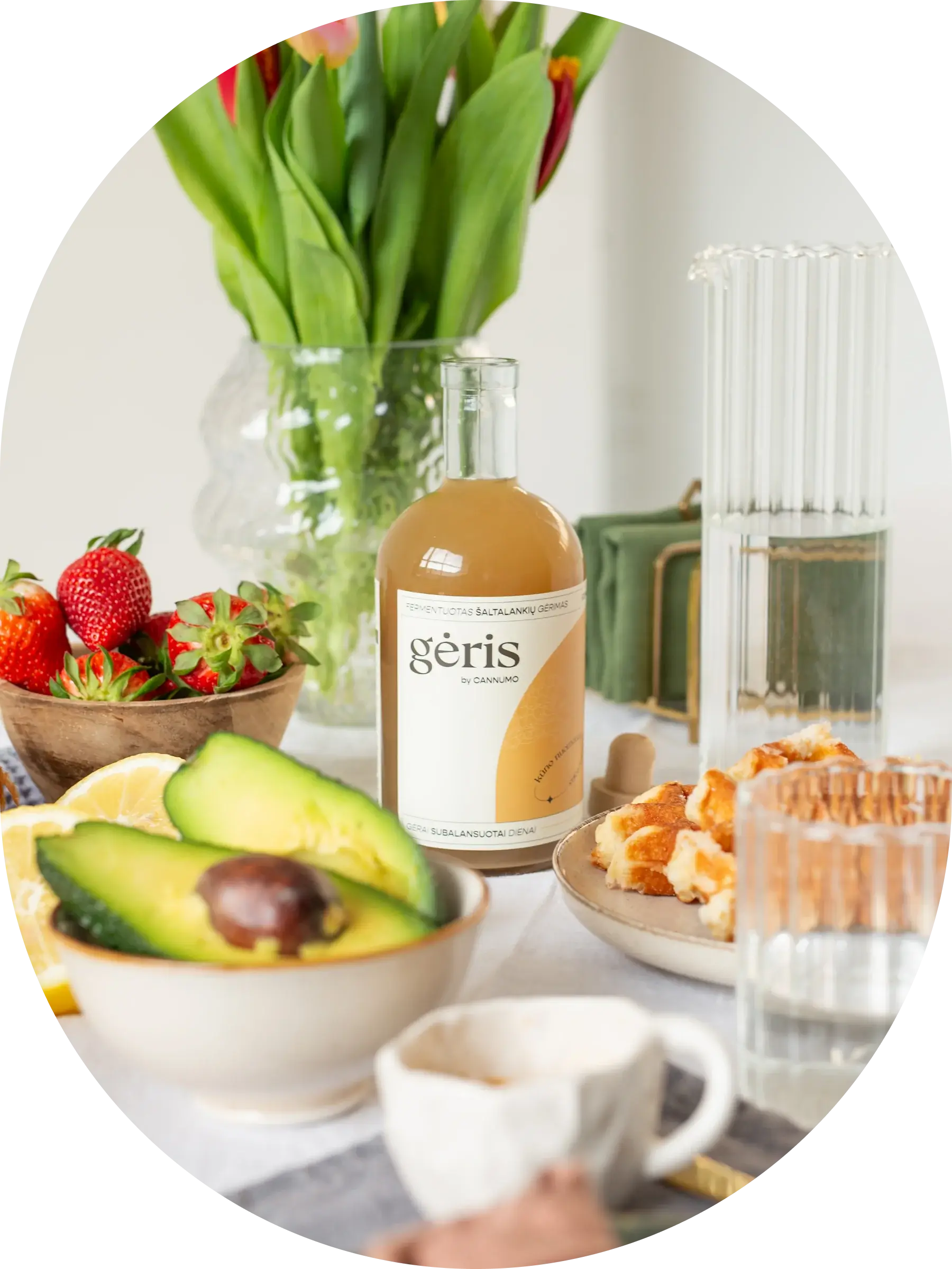 DOVANA SAU – Gėris + taurelė