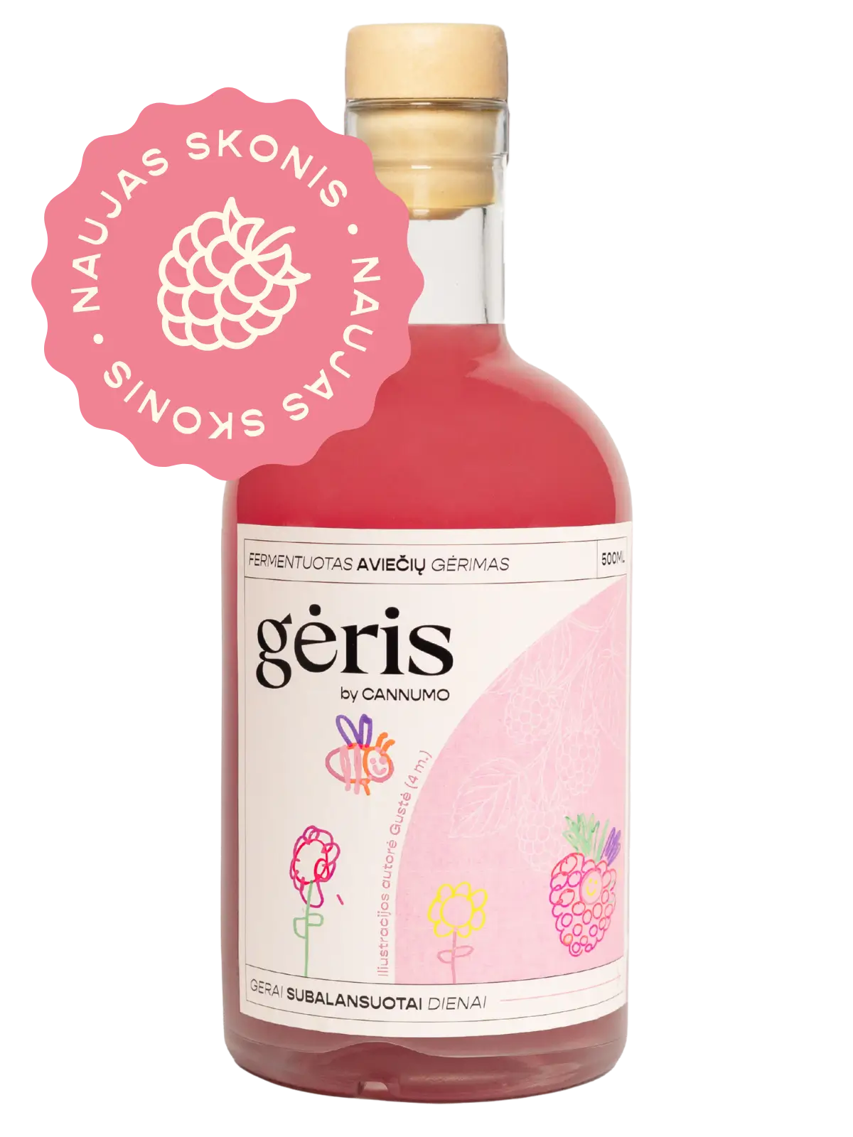 GĖRIS - fermentuotas aviečių gėrimas