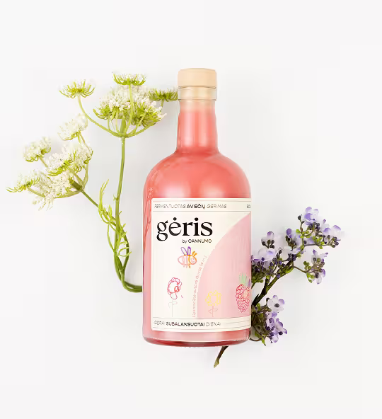 GĖRIS - fermentuotas aviečių gėrimas